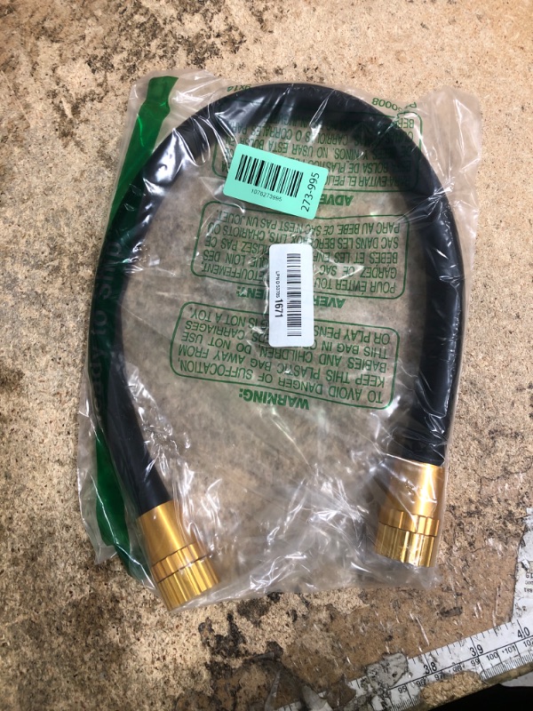 Photo 1 of **Stock pic for reference** Giraffe Tools Garden Hose 2ft x 5/8'', Short Water Hose Heavy Duty, Lightweight, Flexible Hybrid Hose, Male to Female Fittings