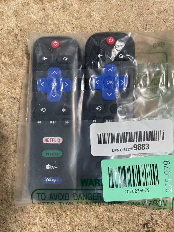 Photo 1 of ?Pack of 2? New Replacement for All Roku TV Remote,Compatible for All TCL-ONN-Hisense-Roku TV Remote