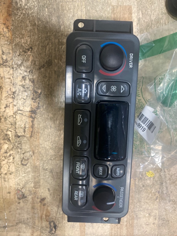 Photo 1 of ***see notes ***16256018 A/C Heater Climate Control Module Compatible with Chevy Corvette C5 1997-2004 5.7L, Heater Control Switch Module Panel, Replace 09352181 16256018 16254311