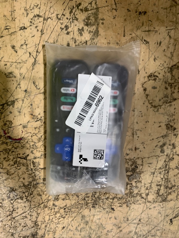 Photo 1 of (Pack of 2) Replacement Remote Control Only for Roku TV, Compatible for TCL Roku/Hisense Roku/Onn Roku/Sharp Roku/Element Roku/Westinghouse Roku/Philips Roku Smart TVs (Not for Roku Stick and Box)