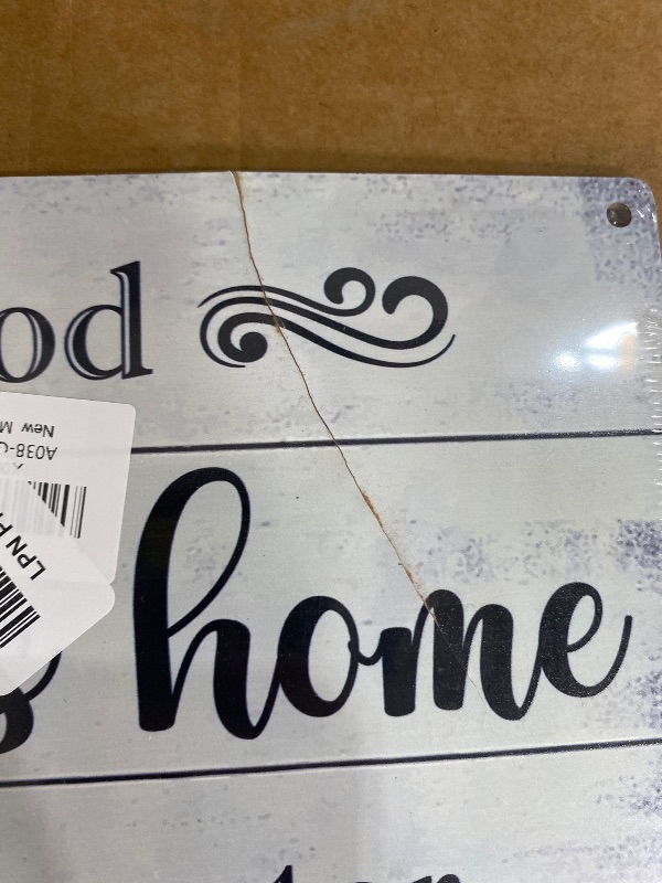 Photo 1 of **SEE NOTES***May God Bless This Home Decor Sign, Printed Wood Wall Art Sign, God Bless Sign, Home Signs Decor, Hanging Wood Sign Home Decor, Rustic Farmhouse Wood Sign Decor Wall Art, Christian Gifts 12x6 in
