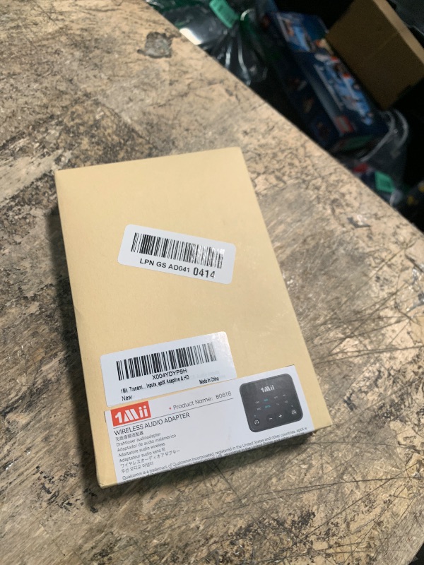 Photo 1 of [Upgraded] 1Mii Bluetooth 5.3 Transmitter for TV to 2 Wireless Headphones/Speakers, 100ft Long Range Bluetooth Adapter for TV w/Volume Control, Optical/USB/AUX/RCA Audio Inputs, aptX Adaptive & HD