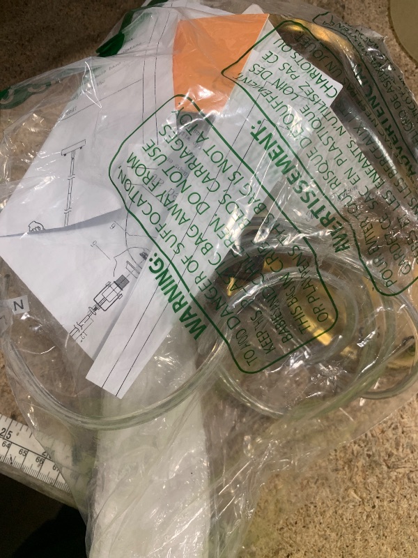 Photo 1 of ***MISSING PARTS***
LamQee 18 Inch Brushed Gold Large Pendant Light Kitchen Island, Farmhouse Modern Dome Pendant Light Fixtures Ceiling Hanging Lighting Chandelier for Dining Room Over Table, Bar, Hallway, Entryway