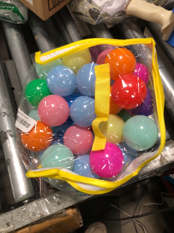 Photo 1 of (MISSING BALLS) Suncuber Ball Pit Balls for Toddlers: 50 Colorful Non-Toxic Balls – BPA-Free, Phthalate-Free, Crush-Resistant Plastic, 2.2 Inches, Perfect Toy for Boys and Girls, Ideal for Ball Pit Play