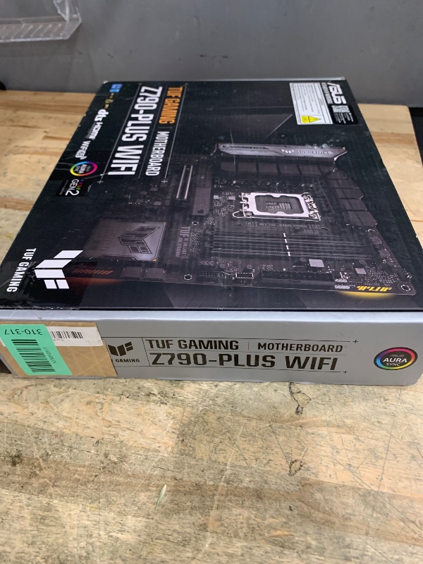 View 2 of **PARTS ONLY** ASUS TUF Gaming Z790-Plus WiFi LGA 1700(Intel 14th,12th &13th Gen) ATX Gaming Motherboard(PCIe 5.0,DDR5,4xM.2 Slots,16+1 DrMOS,WiFi 6,2.5Gb LAN,Front USB 3.2 Gen 2 Type-C,Thunderbolt 4(USB4),Aura RGB)