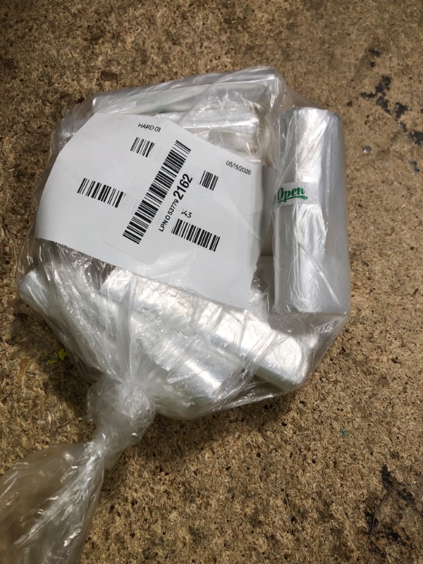 View 2 of 1 Gallon 140 pcs (0.8-1 Gal) Small Clear Trash Bags, Strong 0.8 Gallon 1 Gallon 1.2 Gallon Garbage Bags, Bathroom Trash Can Bin Liners,Mini Bags Waste Basket Liner,Fit 3,4.5 Liter, 0.8-1.2 Gal?1C140)
