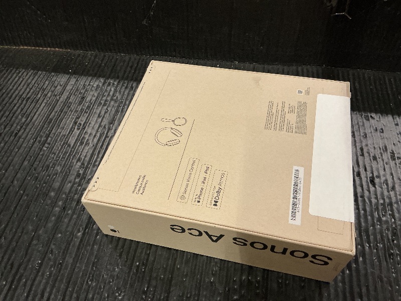 Photo 1 of **FACTORY SEALED**

Sonos Ace | Noise Cancelling Wireless Over-Ear Headphones with Bluetooth, 30-Hour Battery Life, Spatial Audio, Dolby Atmos, Dynamic Head Tracking - Black