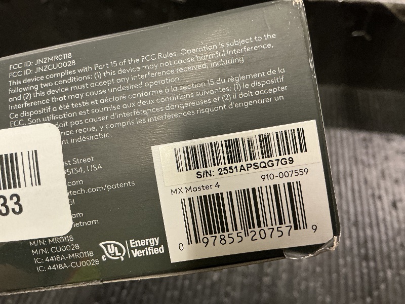 Photo 1 of Logitech MX Master 4, Ergonomic Wireless Mouse with Advanced Performance Haptic Feedback, Ultra-Fast Scrolling, USB-C Charging, Bluetooth, Windows, MacOS - Pale Gray