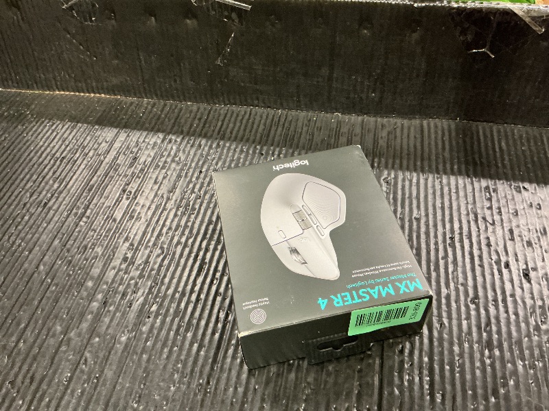 Photo 1 of Logitech MX Master 4, Ergonomic Wireless Mouse with Advanced Performance Haptic Feedback, Ultra-Fast Scrolling, USB-C Charging, Bluetooth, Windows, MacOS - Pale Gray