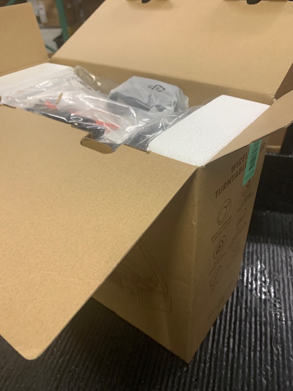 Photo 1 of Vinyl Record Player Turntable with Built-in Bluetooth Receiver & 2 Stereo Speakers, 3 Speed 3 Size Portable Retro Record Player for Entertainment and Home Decoration