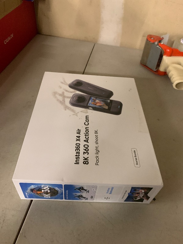 Photo 1 of Insta360 X4 Air - Starter Bundle, Black