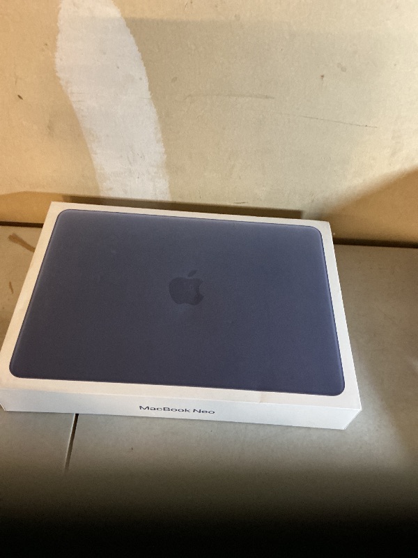 Photo 1 of Apple 2026 MacBook Neo 13-inch Laptop with A18 Pro chip: Built for AI and Apple Intelligence, Liquid Retina Display, 8GB Unified Memory, 256GB SSD Storage, 1080p FaceTime HD Camera; Indigo
