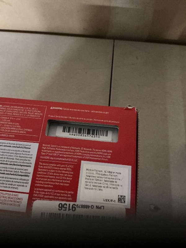 Photo 1 of Nintendo Switch 2 System