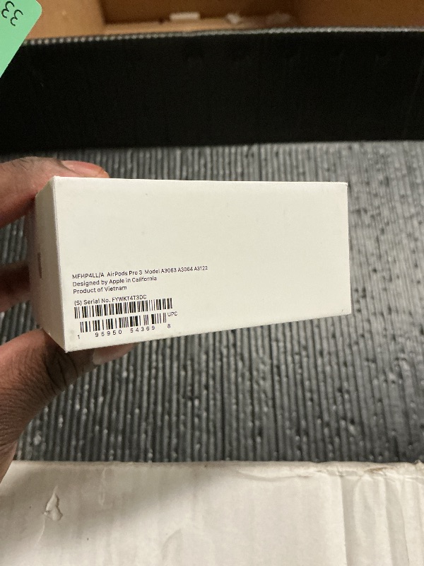 Photo 1 of Apple AirPods Pro 3 Wireless Earbuds, Active Noise Cancellation, Live Translation, Heart Rate Sensing, Hearing Aid Feature, Bluetooth Headphones, Spatial Audio, High-Fidelity Sound, USB-C Charging