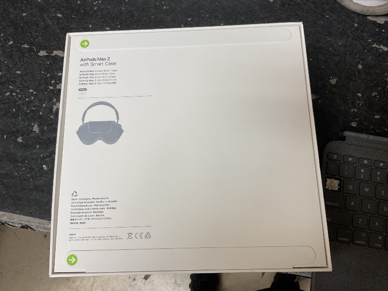 Photo 1 of Apple AirPods Max 2 Wireless Over-Ear Headphones, Active Noise Cancellation, Adaptive Audio, Personalized Spatial Audio, Live Translation, Bluetooth Headphones for iPhone – Midnight