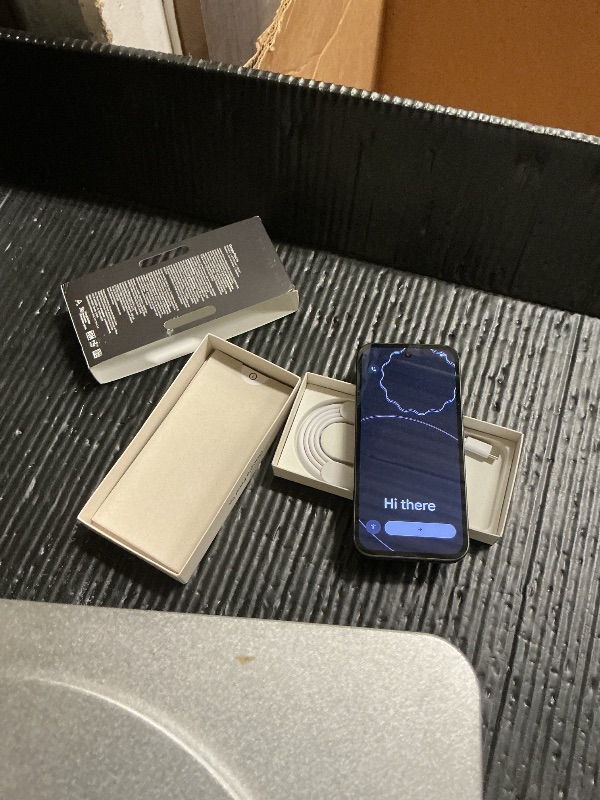 Photo 1 of Google Pixel 9a with Gemini - Unlocked Android Smartphone with Incredible Camera and AI Photo Editing, All-Day Battery, and Powerful Security - Obsidian - 128 GB