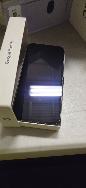 Photo 1 of Google Pixel 9a with Gemini - Unlocked Android Smartphone with Incredible Camera and AI Photo Editing, All-Day Battery, and Powerful Security - Obsidian - 128 GB