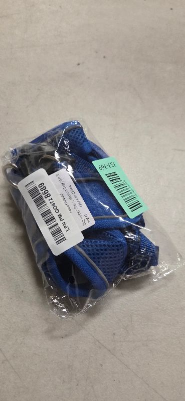 Photo 1 of BOOMIBOO Dog Harness with Leash Set, No Pull Adjustable Reflective Step-in Puppy Pet Vest Harnesses for Small Medium Large Dogs and Cats,Blue M