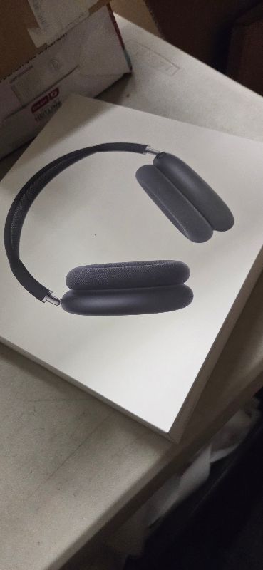 Photo 1 of Apple AirPods Max Wireless Over-Ear Headphones, Pro-Level Active Noise Cancellation, Transparency Mode, Personalized Spatial Audio, USB-C Charging, Bluetooth Headphones for iPhone - Midnight