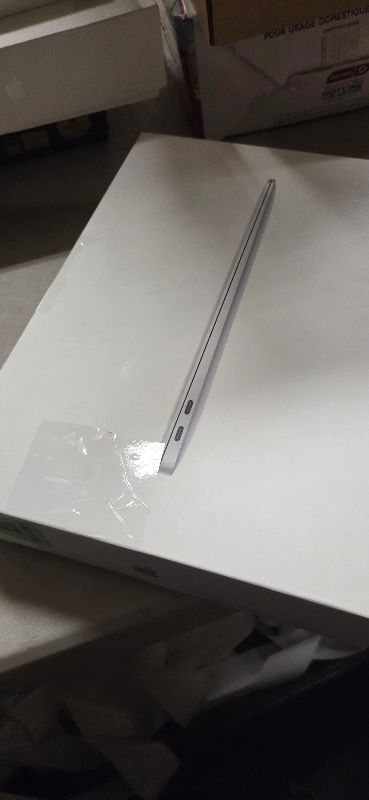 Photo 1 of 2020 Apple MacBook Air Laptop: Apple M1 Chip, 13” Retina Display, 8GB RAM, 256GB SSD Storage, Backlit Keyboard, FaceTime HD Camera, Touch ID. Works with iPhone/iPad; Silver