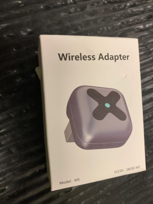 Photo 1 of Visoud Ultra Mini Android Auto & CarPlay Wireless Adapter, Latest A9 Chip 5.8GHZ WiFi, 5.4 Bluetooth, 3-5s Auto Connect, USB-C/USB-A/Extension Cable, Compatible with iOS10+, Android 10+, CE/ROHS/FCC