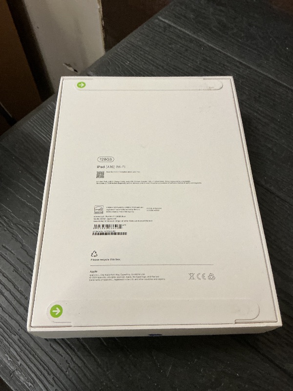 Photo 1 of Apple iPad 11-inch: A16 chip, 11-inch Model, Liquid Retina Display, 128GB, Wi-Fi 6, 12MP Front/12MP Back Camera, Touch ID, All-Day Battery Life — Blue