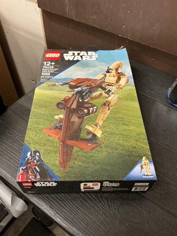 Photo 1 of LEGO Star Wars: The Phantom Menace Battle Droid with STAP - Building & Learning Toy for Boys & Girls, Ages 12+ - Star Wars Toy & Model Kit - Gift Idea for Birthdays - 75428