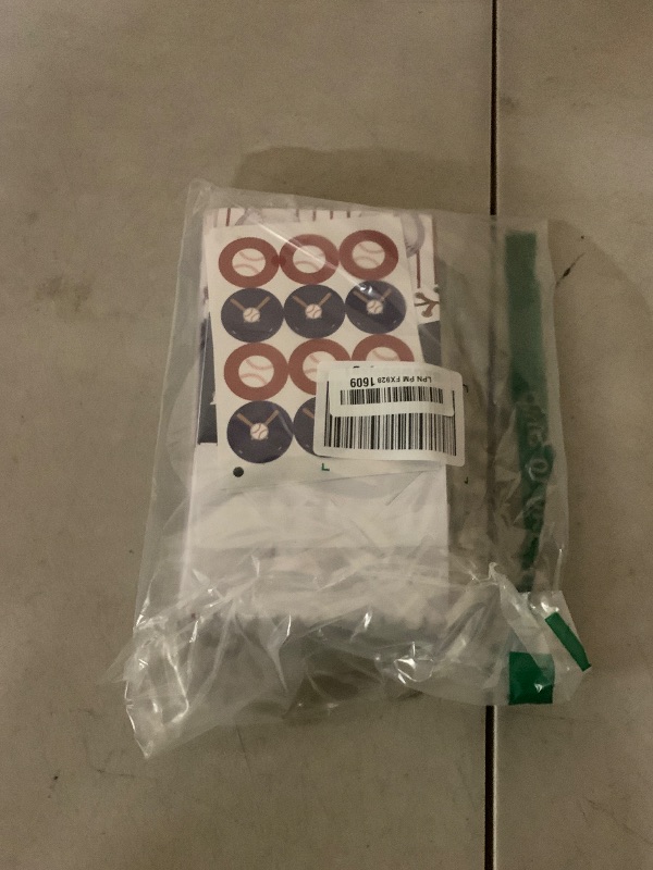 View 2 of 24 Pcs Baseball theme Goodie Bags with Stickers,Baseball Themed Birthday Party Favor Bags,Baseball Party Gift Bags for Sports Theme Decoration Supplies