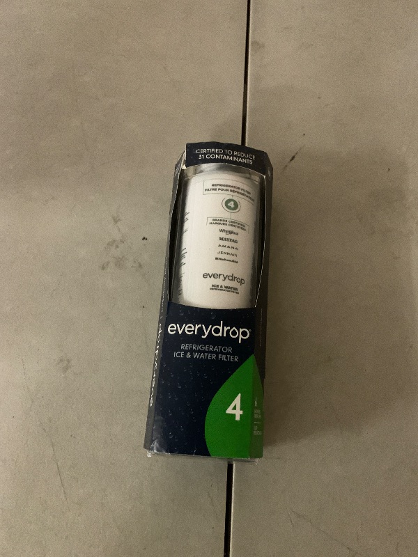 Photo 1 of everydrop® by Whirlpool Ice and Water Refrigerator Filter 4, EDR4RXD1, Single-Pack