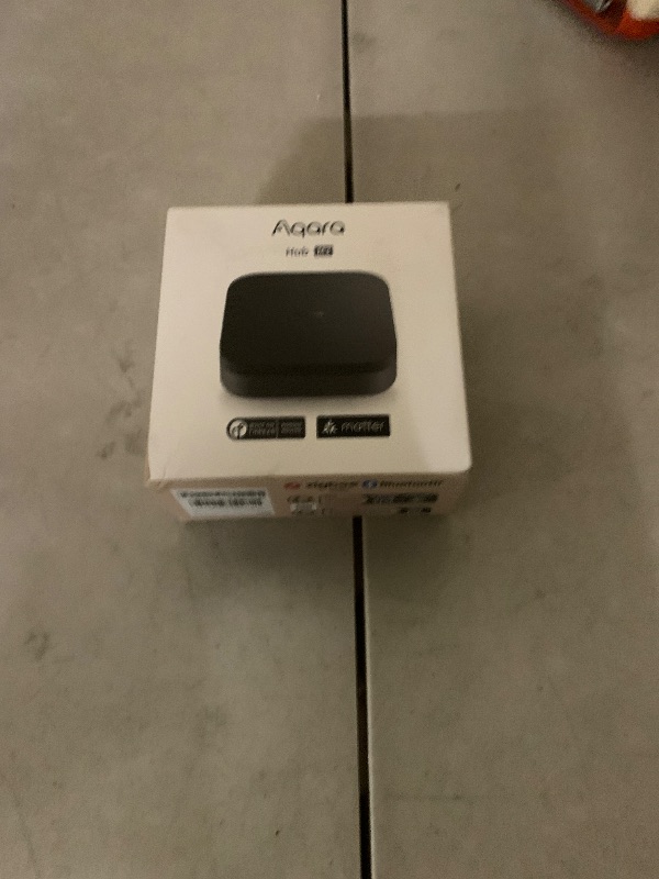 Photo 1 of Aqara Smart Home Hub M3 for Advanced Automation, Matter Controller, Thread Border Router, Features Zigbee, Bluetooth, Wi-Fi, PoE, IR, Supports Apple HomeKit, Alexa, SmartThings, Home Assistant, IFTTT