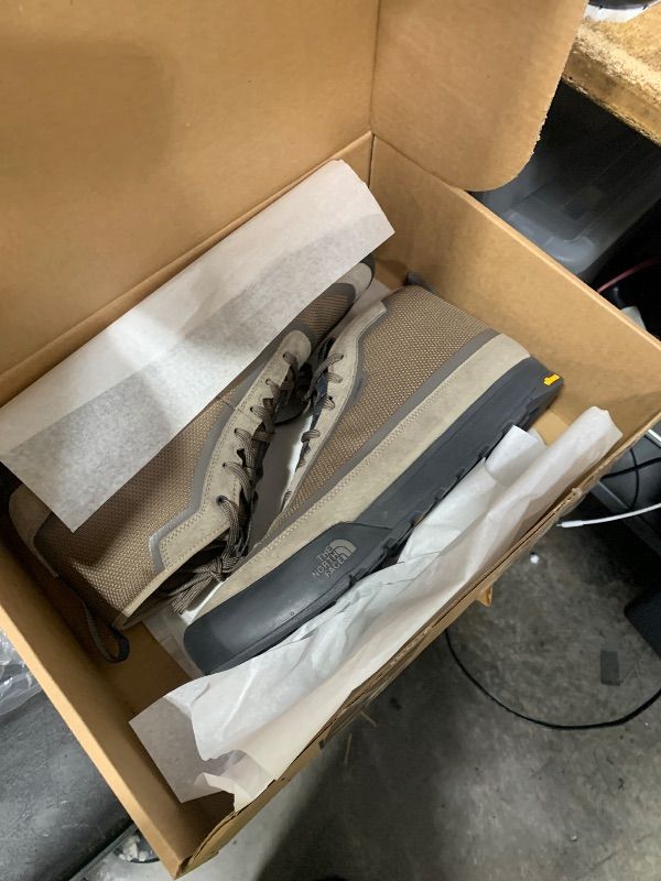 Photo 1 of The North Face Clyffe Mid Insulated WP | Waterproof Sneaker Boots for Men & Women, Vibram Outsoles, Mocha Brown/Anthracite Grey, 12