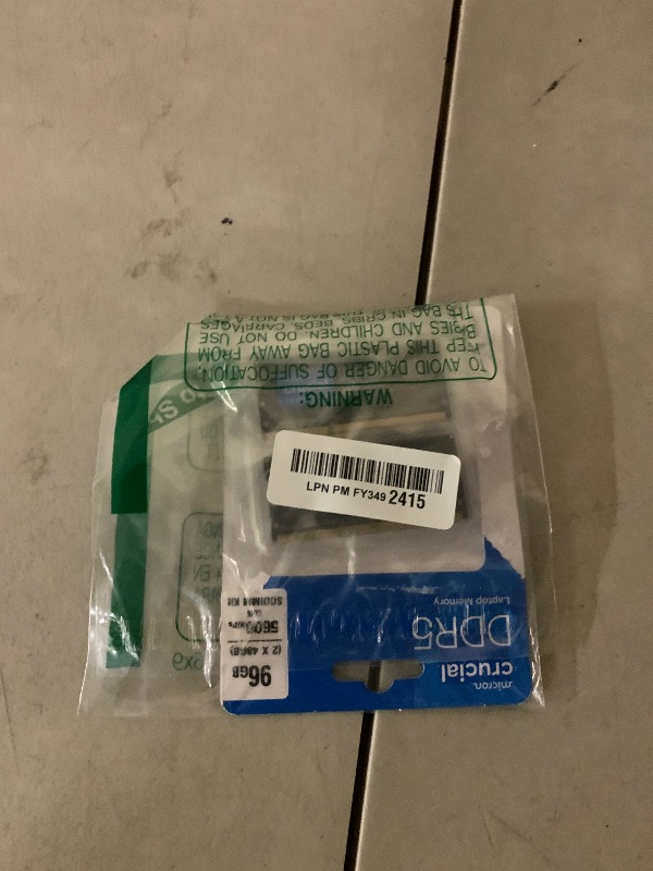 Photo 1 of 2PC 48GB CT48G56C46S5 DDR5 5600MT/s, CL46, SO-DIMM Memory