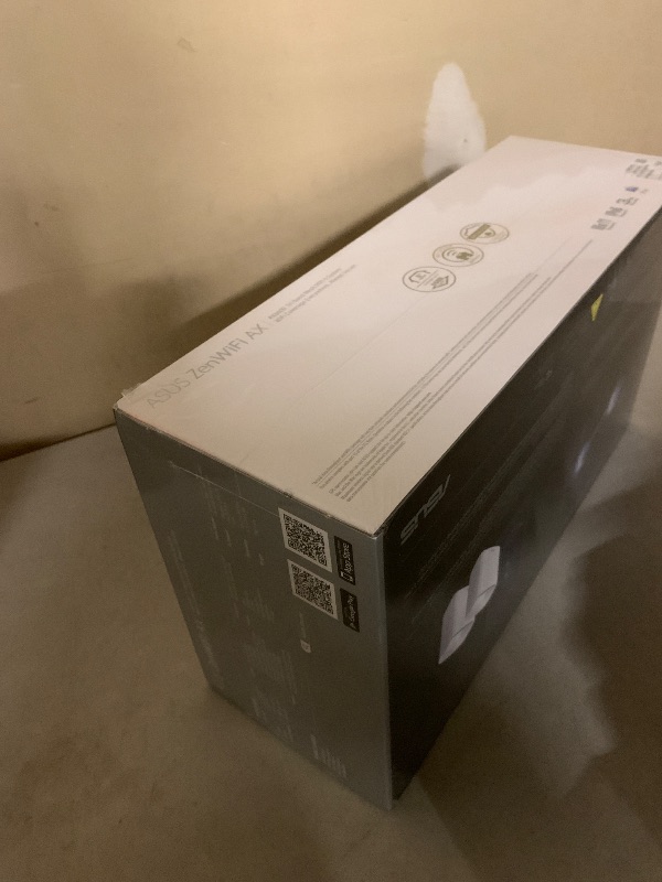Photo 1 of ASUS ZenWiFi AX6600 Tri-Band Mesh WiFi 6 System (XT8 2PK) - Whole Home Coverage up to 5500 sq.ft & 6+ Rooms, AiMesh, Included Lifetime Internet Security, Easy Setup, 3 SSID, Parental Control, White
