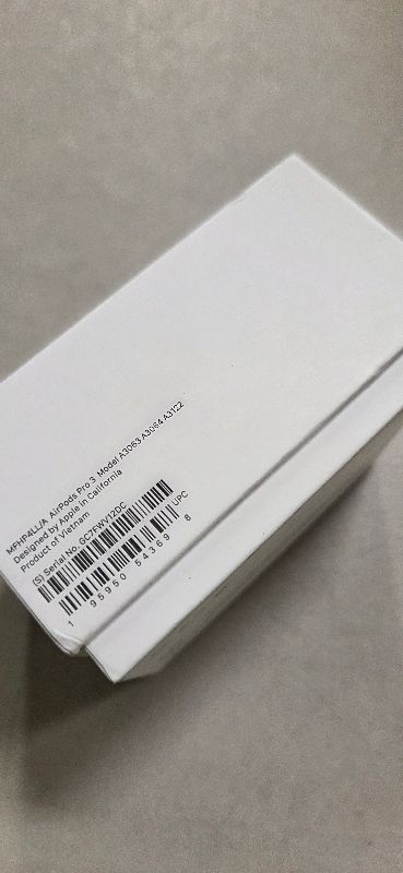 Photo 1 of Apple AirPods Pro 3 Wireless Earbuds, Active Noise Cancellation, Live Translation, Heart Rate Sensing, Hearing Aid Feature, Bluetooth Headphones, Spatial Audio, High-Fidelity Sound, USB-C Charging