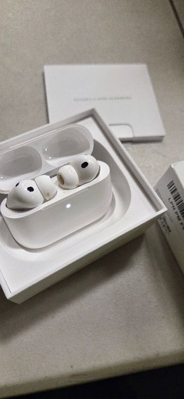 Photo 1 of Apple AirPods Pro 3 Wireless Earbuds, Active Noise Cancellation, Live Translation, Heart Rate Sensing, Hearing Aid Feature, Bluetooth Headphones, Spatial Audio, High-Fidelity Sound, USB-C Charging