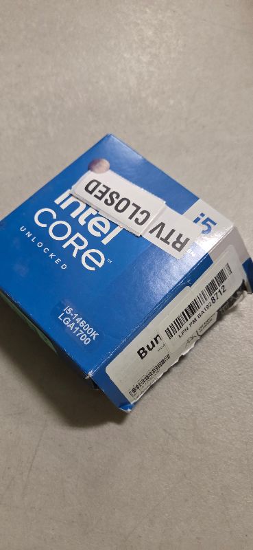 Photo 1 of Intel® Core™ i5-14600KF New Gaming Desktop Processor 14 cores (6 P-cores + 8 E-cores) - Unlocked