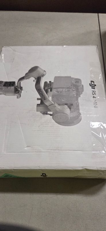 Photo 1 of DJI RS 4 Mini, Gimbal Stabilizer for Cameras Canon/Sony/Panasonic/Nikon/Fujifilm, Auto Axis Locks, 2kg/4.4lbs Payload, Intelligent Tracking, Camera Gimbal, Camera Stabilizer, Native Vertical Shooting