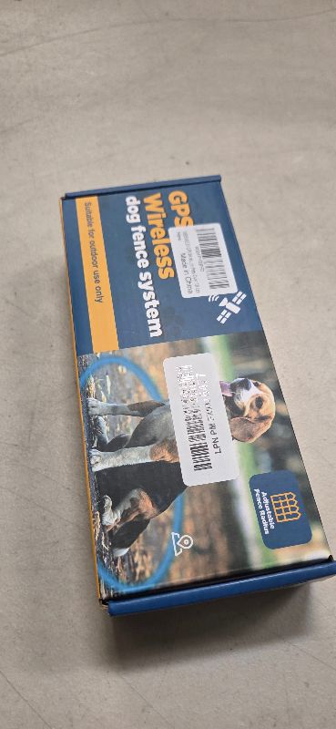 Photo 1 of VERSMELO GPS Wireless Dog Fence, Electric Fence for Dogs, Perimeter Collar Fence System, Radius 33-1999 Yards, IPX7 Waterproof, Beep Vibration Shock Correction, for Pets Over 18 Lbs