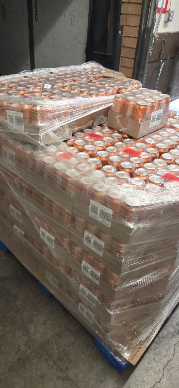Photo 1 of *****Sold as pallet*****Mountain Dew Kickstart, Orange Citrus, 92mg Caffeine, Vitamins B & C, 80 Calories, 5% Juice, 16 Fl Oz (Pack of 12)  130 cases Exp 05-05-2026