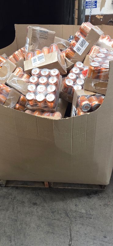 Photo 1 of Sold as Is**** Mountain Dew Kickstart, Orange Citrus, 92mg Caffeine, Vitamins B & C, 80 Calories, 5% Juice, 16 Fl Oz (Pack of 12) many packs