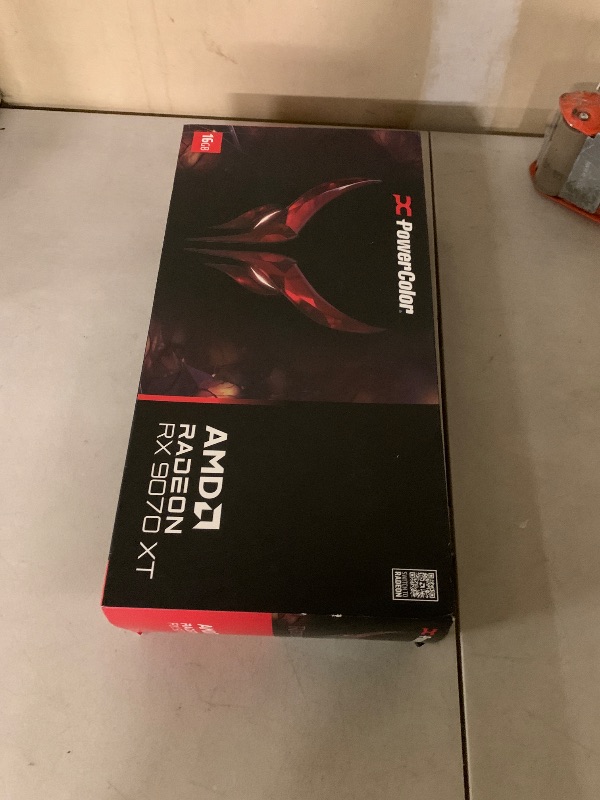 Photo 1 of PowerColor Red Devil AMD Radeon RX 9070 XT 16GB GDDR6