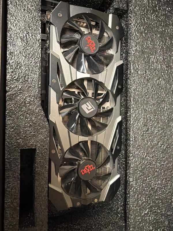 Photo 1 of PowerColor Red Devil AMD Radeon RX 9070 XT 16GB GDDR6
