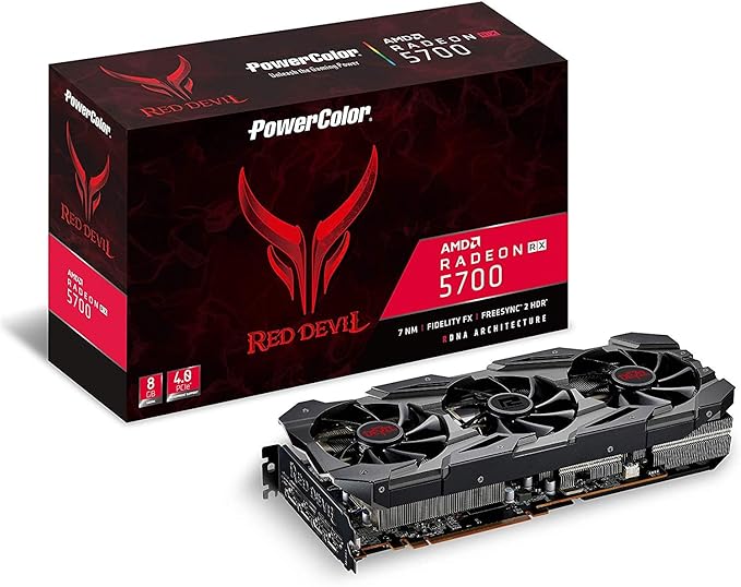 Photo 1 of PowerColor Red Devil Radeon Rx 5700 8GB GDDR6 Graphics Card