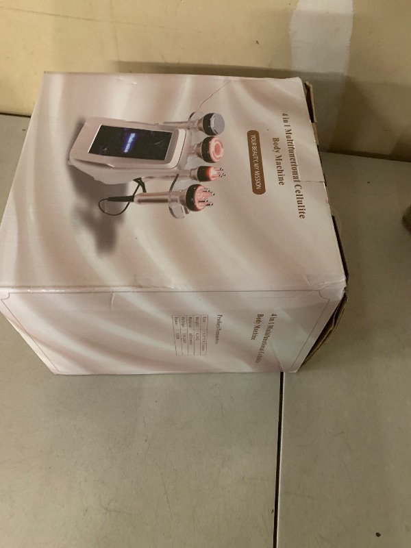 Photo 1 of Body Massager Machine Body Multifunctional Beauty Machine Cellulite Device, White