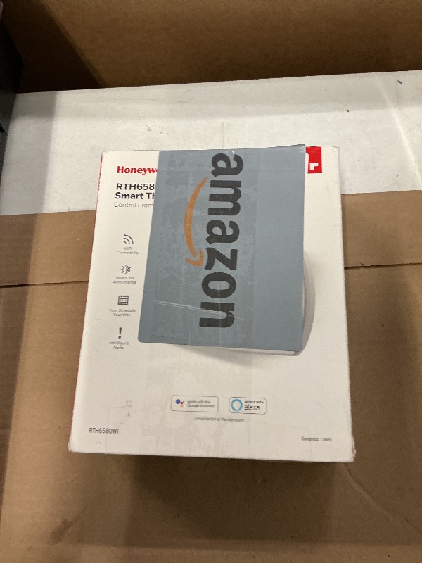 Photo 1 of Honeywell Home RTH6580WF Wi-Fi 7-Day Programmable Thermostat, White