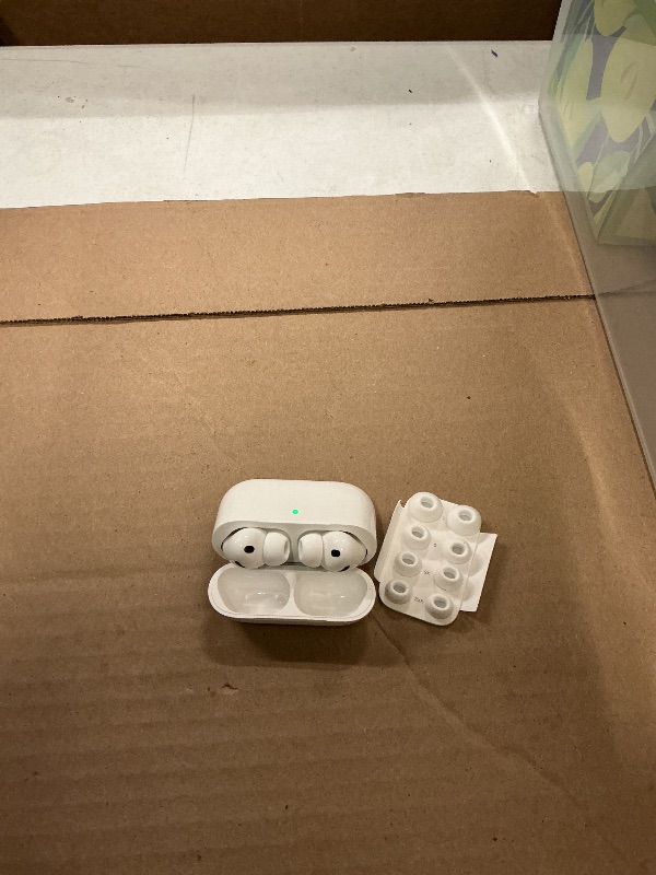 Photo 1 of Apple AirPods Pro 3 Wireless Earbuds, Active Noise Cancellation, Live Translation, Heart Rate Sensing, Hearing Aid Feature, Bluetooth Headphones, Spatial Audio, High-Fidelity Sound, USB-C Charging