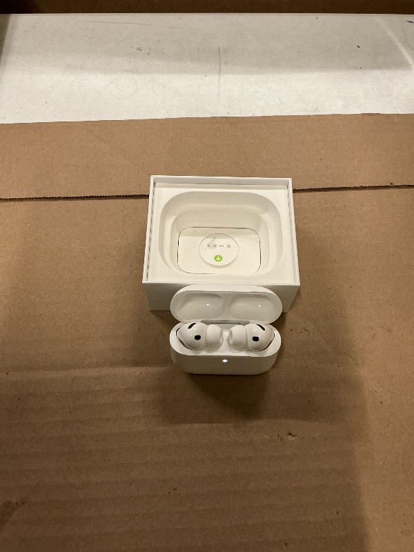 Photo 1 of Apple AirPods Pro 3 Wireless Earbuds, Active Noise Cancellation, Live Translation, Heart Rate Sensing, Hearing Aid Feature, Bluetooth Headphones, Spatial Audio, High-Fidelity Sound, USB-C Charging