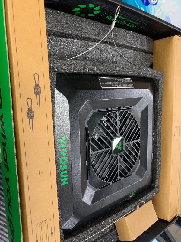 Photo 1 of VIVOSUN AeroLight A100SE, LED Grow Light 100W with Integrated Circulation Fan & GrowHub Controller E25, Compatible with App and E42A, 2x2/2x4 Coverage, Establish an Intelligent Grow Environment