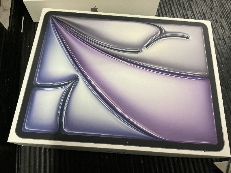 Photo 1 of Apple iPad Air 13-inch with M3 chip Built for Apple Intelligence, Liquid Retina Display, 256GB, 12MP Front/Back Camera, Wi-Fi 6E, Touch ID, All-Day Battery Life — Space Gray