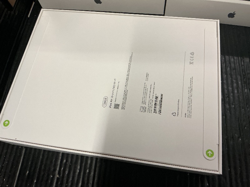 Photo 1 of Apple iPad Air 13-inch with M3 chip Built for Apple Intelligence, Liquid Retina Display, 128GB, 12MP Front/Back Camera, Wi-Fi 6E, Touch ID, All-Day Battery Life — Space Gray
